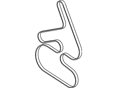 2004 Chrysler Pacifica Drive Belt - 4861850AB