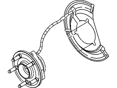 Ram Wheel Stud - 5114200AA