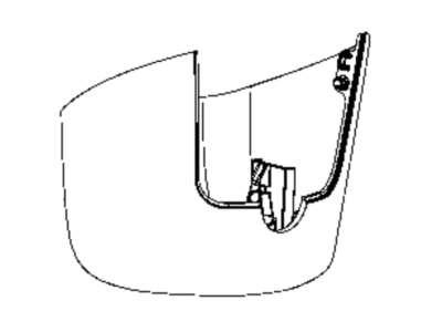 Dodge 68306586AA COVER Mirror Lower