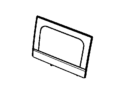 Jeep 1HD94SX9AB WINDOW Quarter