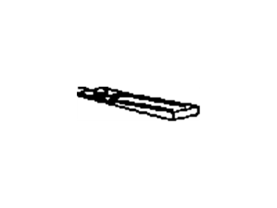 Jeep 55395163AB STRAP KIT Velcro Also used for 2001