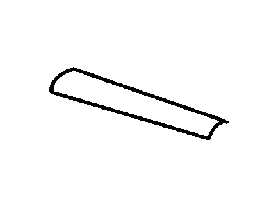 Jeep 68003640AB STAYPAD SERVICE KIT Folding Top Strap