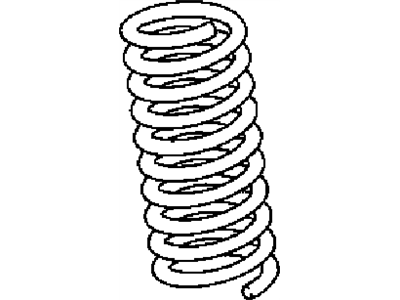 2006 Chrysler Crossfire Coil Springs - 5161529AA