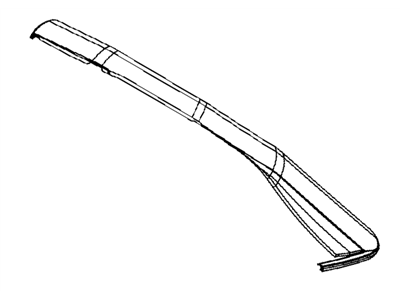 Chrysler 68029370AA PAD Folding Top Insulator