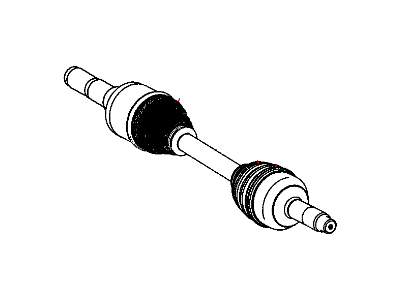 Jeep R2104701AB SHAFT Axle Half