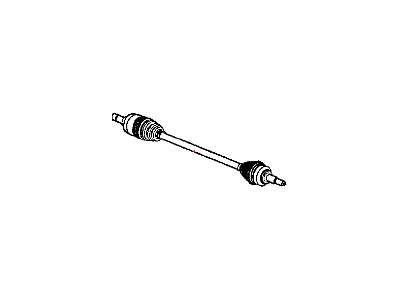 Chrysler 4578130AA SHAFT Axle Half