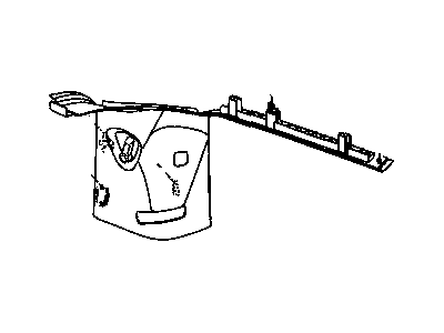 Jeep 1ED82BD1AA PLUG Release Handle Plug