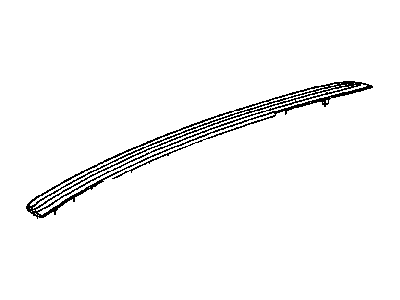 Dodge 55077763AB STEP PAD Front Fascia