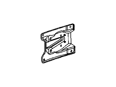 Mopar 55077950AA Bumper Bracket, Passenger Side