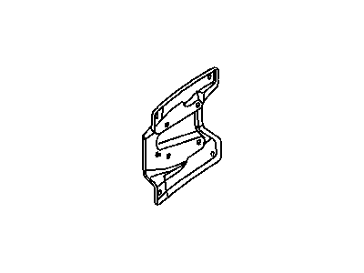 Mopar 55077953AA Bumper Bracket, Driver Side