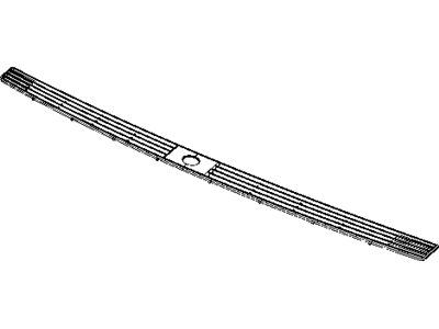 Jeep 5JT08ZJ8AD GRILLE Defroster