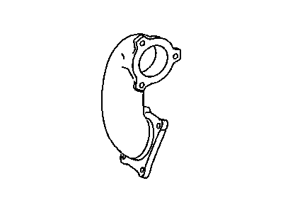 Chrysler 4852388AB ELBOW Turbo To Catalytic Converter