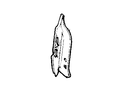 Jeep 55235510 PANEL Taillamp Mounting