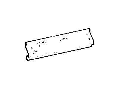 Jeep 55235794AA RAIL Rear Quarter Belt
