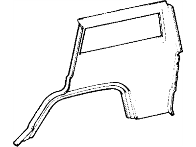 Jeep 55235425 PANEL Quarter