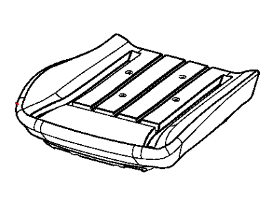 Mopar 5RL64XDVAA Cover Front Seat Cushion