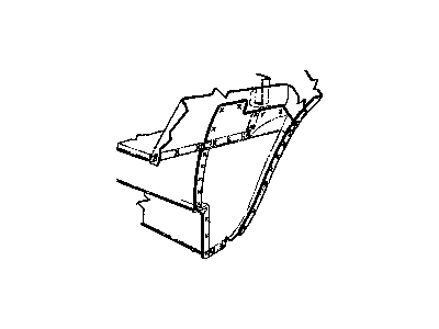Dodge 4083460 EXTENSION Wheel House