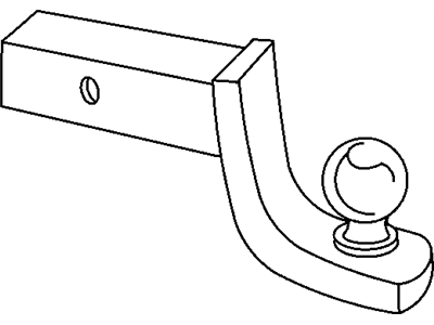Dodge 82210393 BALL KIT Trailer Tow