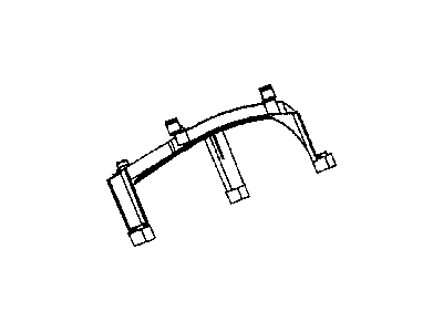 Jeep 5149053AB TRAY Ignition Cable