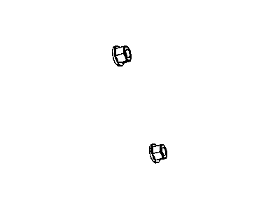 Jeep 6508868AA NUT Hex Lock