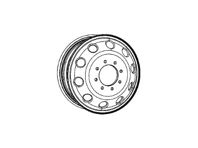 Mopar 4755209AA Wheel, Alloy