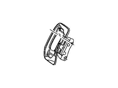 Chrysler 68040387AC DOOR Fuel Fill