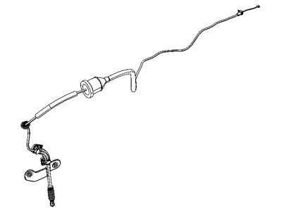 Chrysler Shift Cable - 68066472AC
