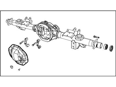 Ram 68067946AF HOUSING Rear Axle
