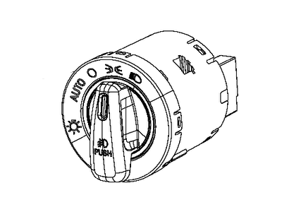 Mopar 68240386AC Headlamp Switch