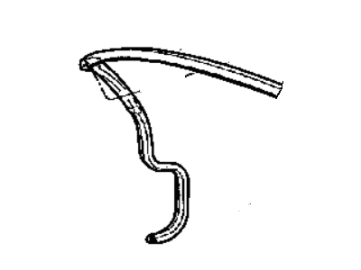 2003 Dodge Viper Weather Strip - 4865561AA