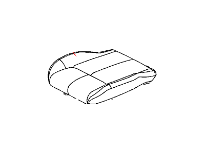 Jeep 1CW541J3AA COVER Front Seat Cushion