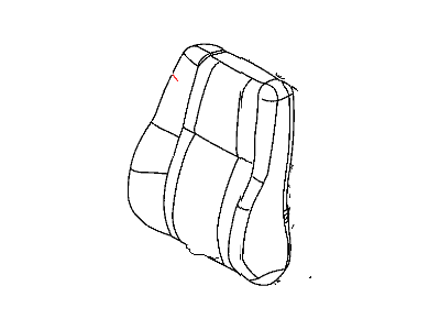 Jeep 1CW521J3AA COVER Front Seat Back