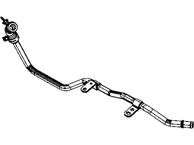 Dodge 68058250AE HOSE AND TUBE HEATER SUPPLY