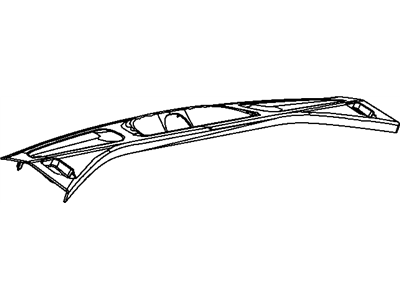 Mopar 1GG75BD3AE Plate Liftgate Scuff