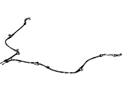 2010 Jeep Compass Parking Brake Cable - 4877017AB