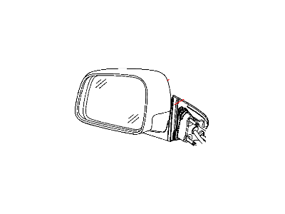 2022 Dodge Durango Car Mirror - 5SH42JRMAF