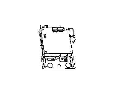 Mopar 68068753AI Receiver