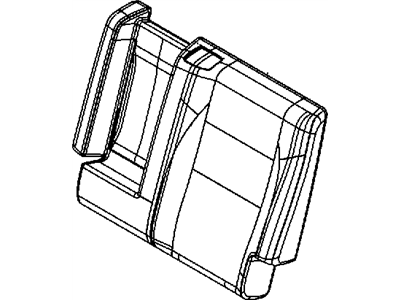 Dodge 1UQ04BD3AA COVER Seat Back