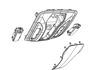 Chrysler Dome Light - 6EY71PD2AC