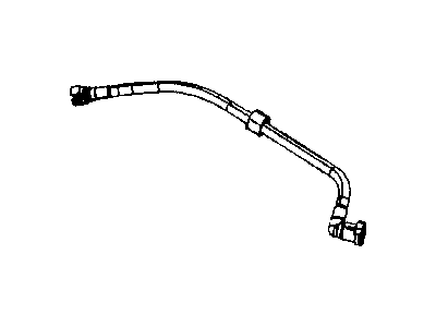 Dodge 5273476AD HOSE Canister to Chassis Tube