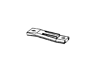 Dodge 5105672AC BRACKET Vapor Canister