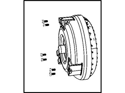 Jeep 68003092AA CONVERTER PACKAGE Torque