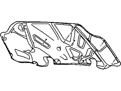 Dodge 4580566AD SILENCER Hood