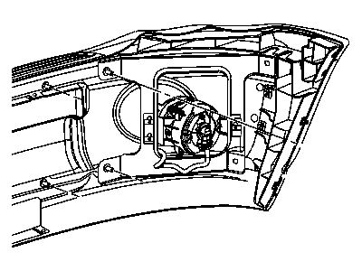 Dodge 55077234AD PLUG Fog Lamp Hole