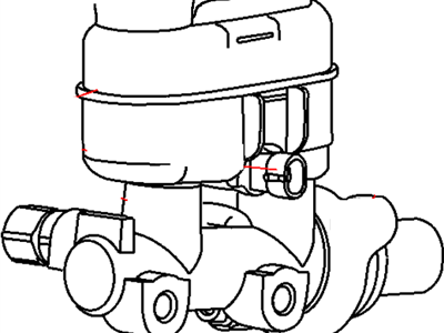 Mopar 5015149AA Master Cylinder Brake
