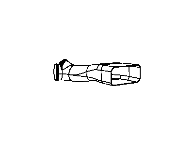 Dodge 5264983AA DUCT Air Brake Cooling - Lt.