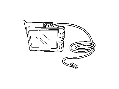 Jeep 5191907AA MONITOR Back Up Camera