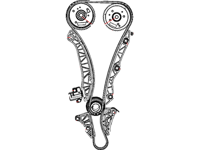 Dodge Timing Chain Tensioner - 2446025000