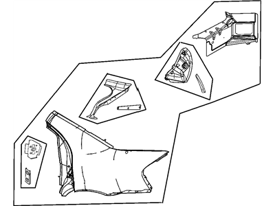 Chrysler 5018844AB PANEL Quarter
