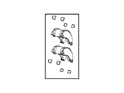 Ram 2AMV1093AB PAD KIT Disc Brake